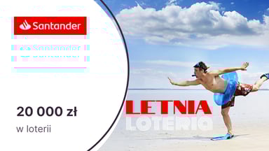 20 000 zł w loterii dla klientów Santander Bank Polska