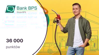 36 000 punktów (450 zł) dla posiadaczy kart Mastercard Banku BPS