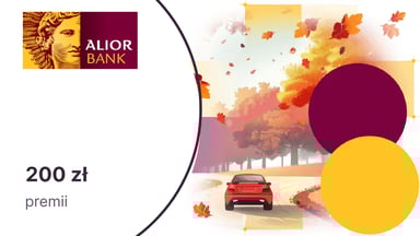 200 zł premii za ubezpieczenie samochodu z Alior Bankiem