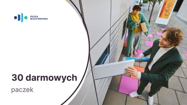 30 darmowych paczek InPost + terminal płatniczy na rok za darmo od Fundacji Polska Bezgotówkowa