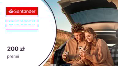 Do 200 zł premii za ubezpieczenie samochodu z Santander Bank Polska
