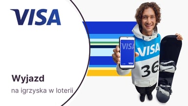Wyjazd na Igrzyska Olimpijskie Mediolan Cortina 2026 w loterii dla posiadaczy kart Visa