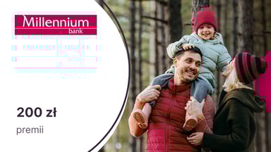Do 200 zł na eKarcie goodie za Konto 360° Junior w Banku Millennium