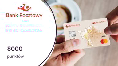 8000 punktów (100 zł) w Bezcennych Chwilach dla klientów Banku Pocztowego