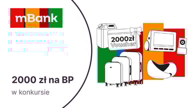 2000 zł na stacje BP w konkursie z nagrodami od mBanku