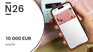 Nawet 10 000 euro nagrody za przedświąteczne wydatki kartą Mastercard dla klientów N26