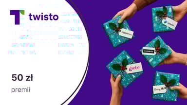 50 zł dla nowych i obecnych użytkowników w świątecznej promocji Twisto