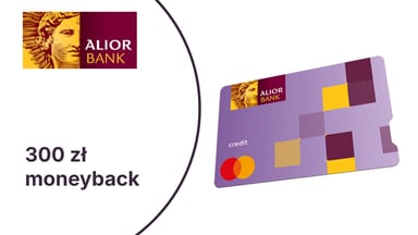 Nawet 300 zł rocznie z kartą kredytową Mastercard OK! Alior Banku