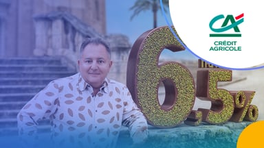 Lokata Powitalna na 6,5% w Credit Agricole do 100 tys. zł