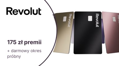 175 zł premii i darmowy okres próbny dla nowych klientów Revoluta