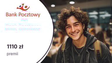 Do 960 zł moneyback + 12 000 punktów (150 zł) w Bezcennych Chwilach z Kontem w Porządku w Banku Pocztowym