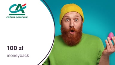 Do 100 zł moneyback z kartą kredytową Credit Agricole. Tylko dla zaproszonych