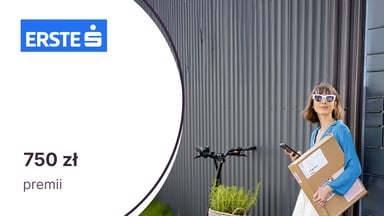 750 zł premii z kartą kredytową World Mastercard Erste Bank Polska (d. Santander Bank Polska)