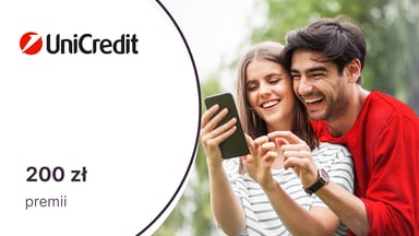 200 zł premii z bezpłatnym kontem osobistym w UniCredit