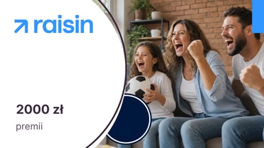 Do 2000 zł bonusu za otwarcie lokaty za pośrednictwem Raisin