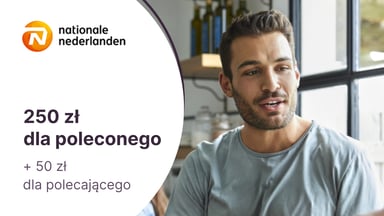 Do 250 zł dla poleconego i 50 zł dla obecnych klientów za każdą skuteczną rekomendację w programie Polecaj IKZE Nationale Nederlanden