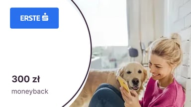 300 zł moneyback za opłacanie domowych rachunków z konta osobistego w Erste Bank Polska