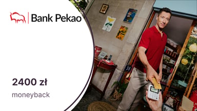 Do 2400 zł moneyback na wydatki związane z podróżami dla zaproszonych klientów Banku Pekao
