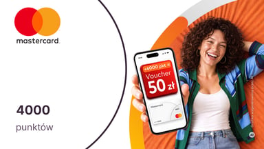 4000 punktów (50 zł) w Bezcennych Chwilach dla posiadaczy kart płatniczych Mastercard
