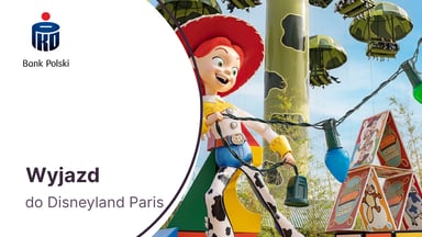 Wyjazd do Disneyland Paris dla 4 osób w konkursie dla klientów banku PKO BP