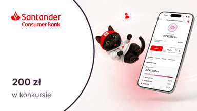 200 zł do Allegro w konkursie Santander Consumer Banku