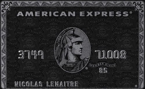Karta American Express Black Centurion