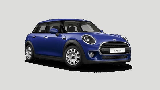 Nagroda główna w loterii - 5-drzwiowy samochód osobowy Mini One Hatch w kolorze niebieskim, silnik 75 kW, o wartości 82.900 zł brutto