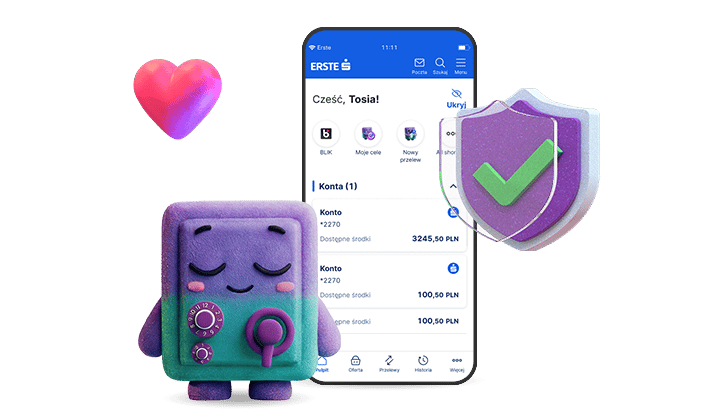 Aplikacja mobilna Erste dla dzieci