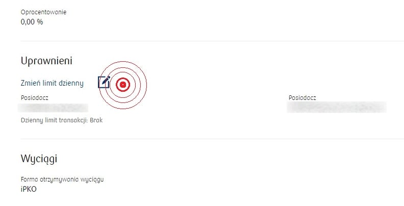 PKO BP zmiana limitu przelewu w bankowości internetowej