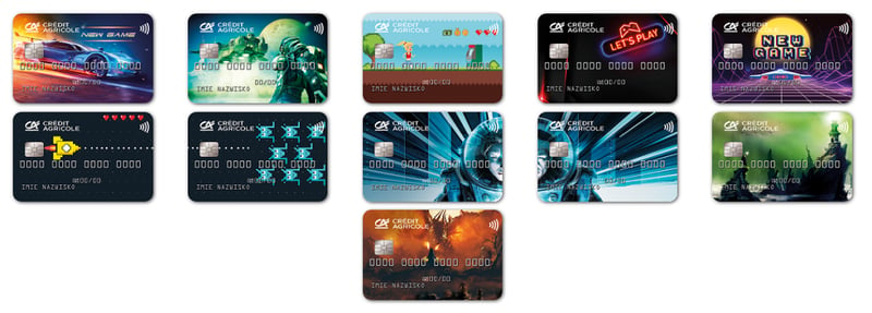 Karty płatnicze dla miłośników gier komputerowych od banku Credit Agricole