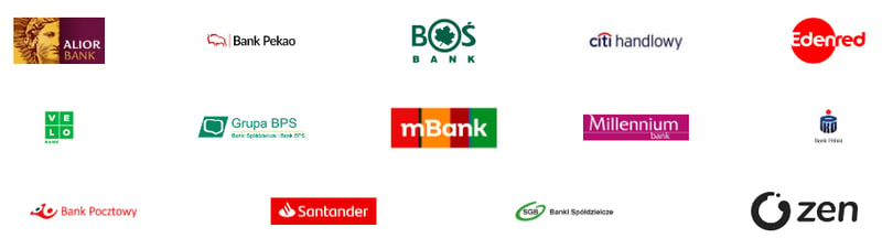 Banki i fintechy uczestniczące w programie Bezcenne Chwile