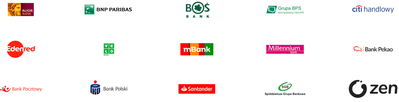 Banki i fintechy uczestniczące w programie Bezcenne Chwile
