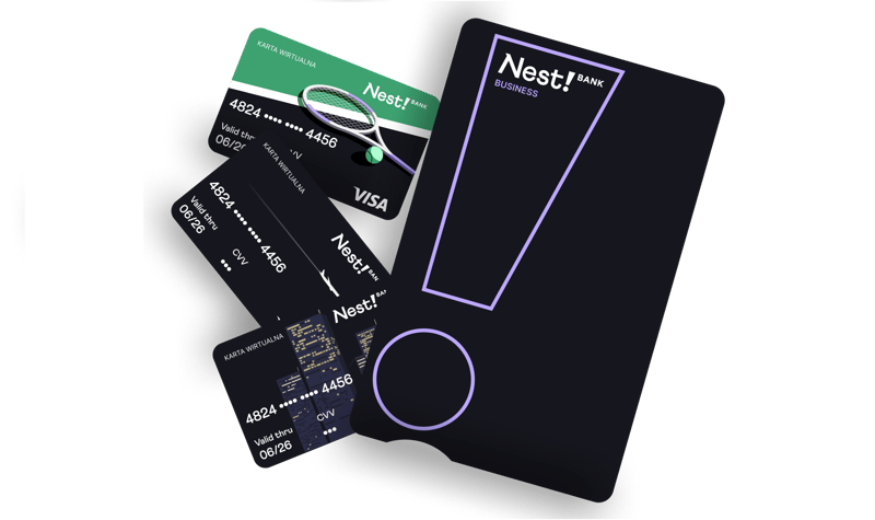 Karty firmowe z oferty Nest Banku