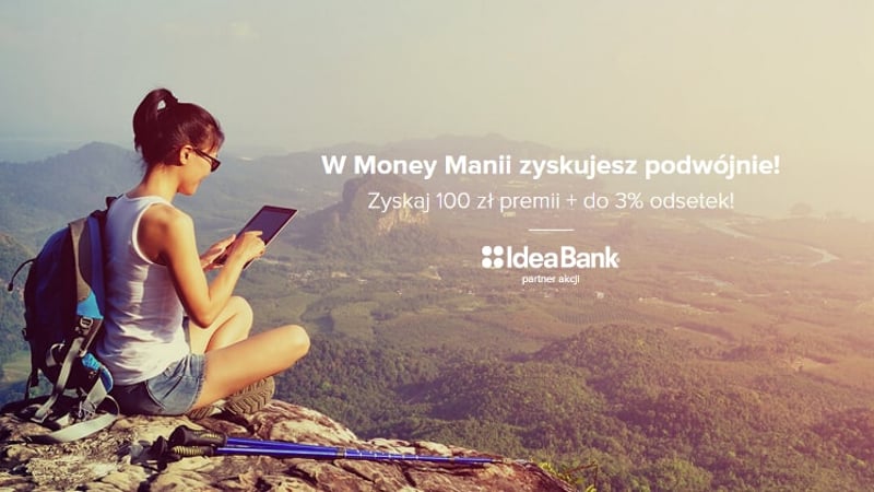 Money Mania VII: 100 zł za otwarcie Konta ZOŚKA PRO w Idea Banku