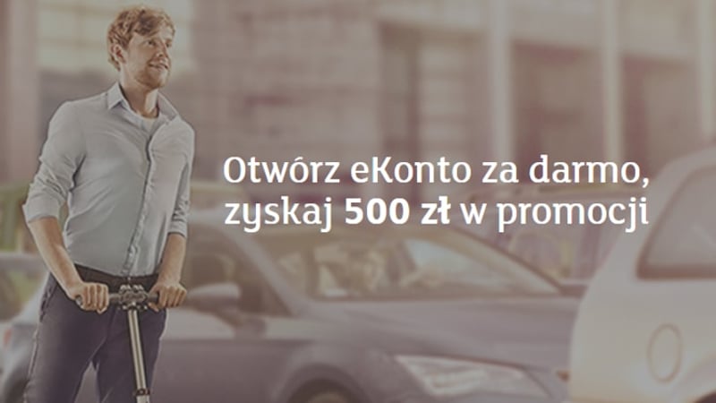 Zgarnij do 500 zł premii za otwarcie eKonta standard lub plus w III edycji „Zyskuj z eKontem”