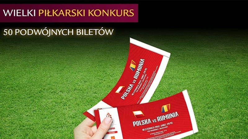 100 biletów na mecz Polska – Rumunia od Alior Banku