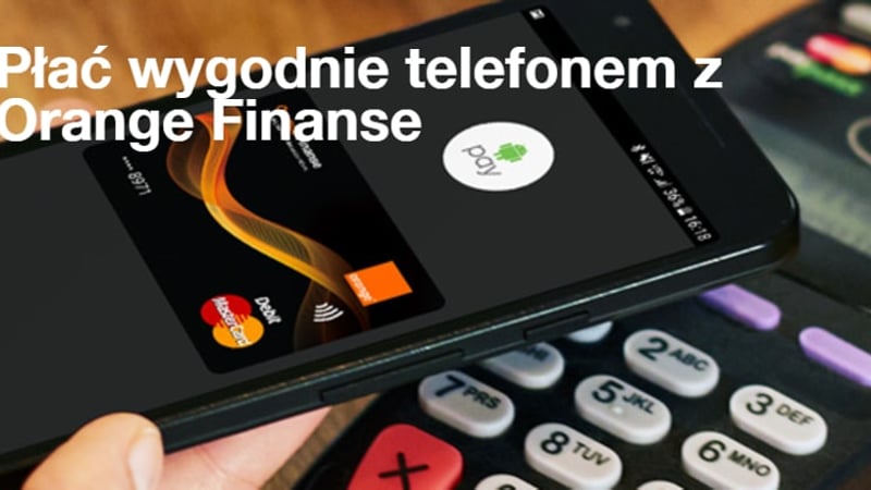 30 zł premii za 5 transakcji mobilnych Android Pay w Orange Finanse