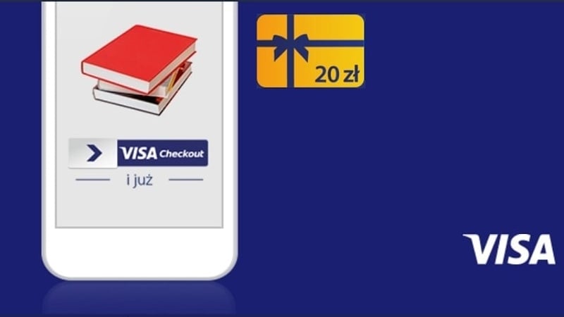 20 zł zniżki na zakupy w empik.com za płatności Visa Checkout