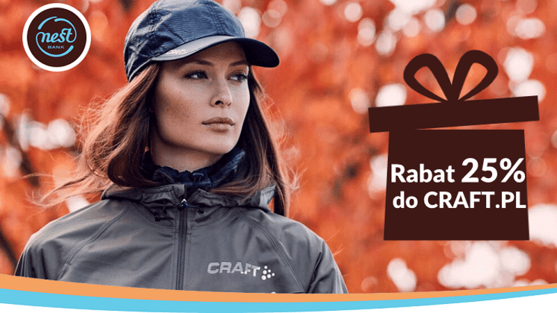 Rabat 25% do Craft.pl dla nowych posiadaczy Nest Konta w Nest Banku