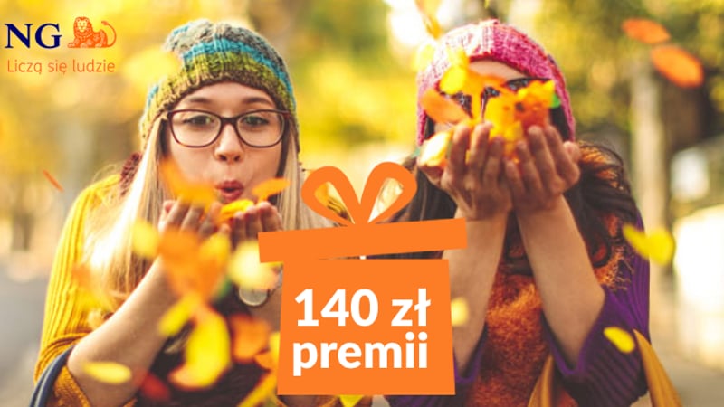 Do 140 zł premii za Konto z Lwem Mobi + rachunek oszczędnościowy 2,5% w ING Banku Śląskim