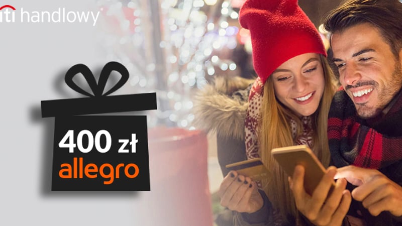 HIT: Łatwe 400 zł w bonie na Allegro za bezpłatną kartę kredytową Citi Simplicity w Citibanku!