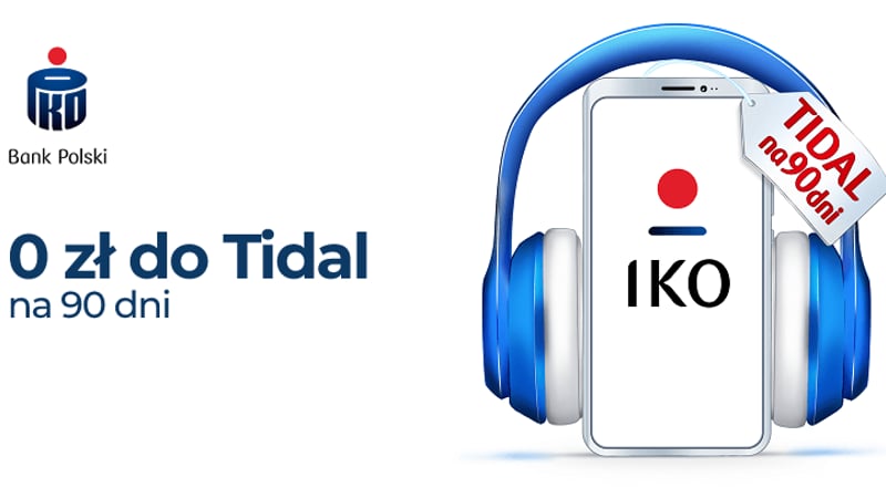 90 dni dostępu do TIDAL Premium za 2 płatności Blikiem dla klientów PKO BP