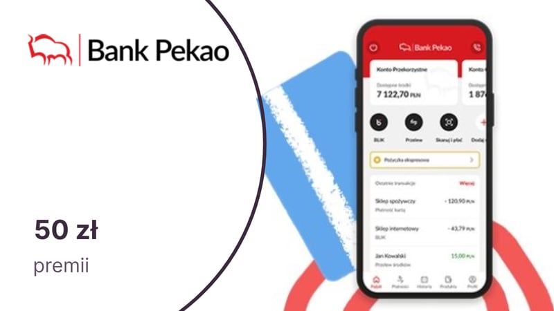 Do 50 zł premii za płatności Google Pay dla zaproszonych klientów Banku Pekao SA