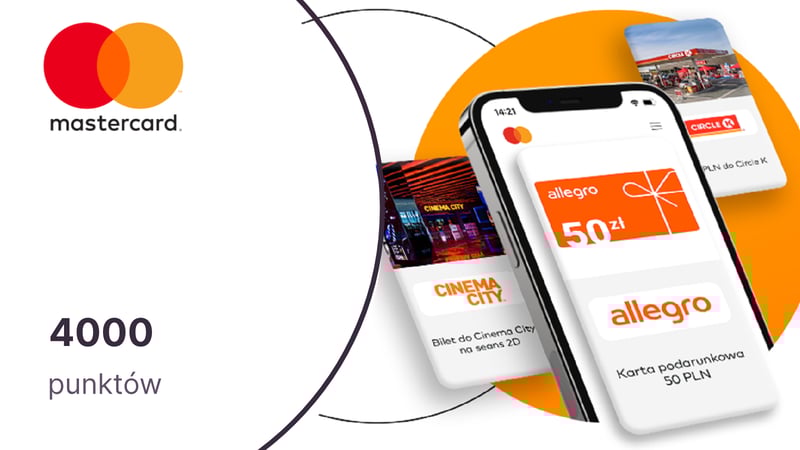4000 punktów (50 zł) dla uczestników programu Bezcenne Chwile od Mastercard