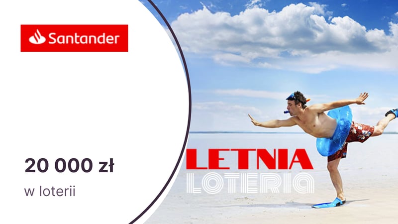 20 000 zł w loterii dla klientów Santander Bank Polska