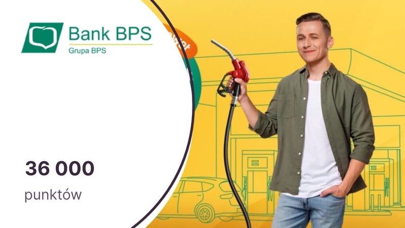 36 000 punktów (450 zł) dla posiadaczy kart Mastercard Banku BPS