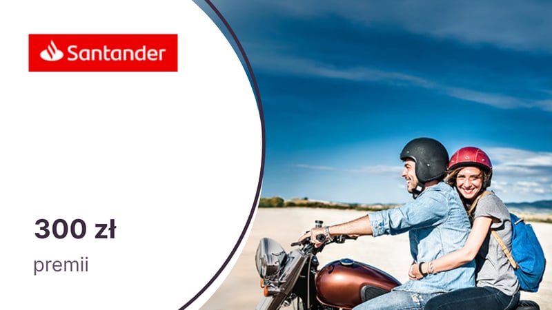300 zł premii za wymianę walut w Kantorze Santander dla nowych posiadaczy Konta Select w Santander Bank Polska