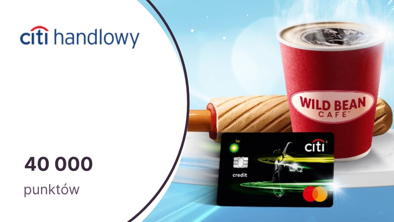 40 000 punktów (500 zł) w Bezcennych Chwilach z darmową kartą kredytową Citibank-BP Motokarta w Citi Handlowym