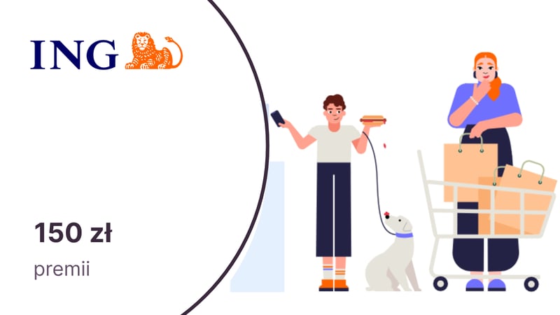 Do 150 zł na start w promocji Konta Mobi dla niepełnoletnich w ING Banku Śląskim