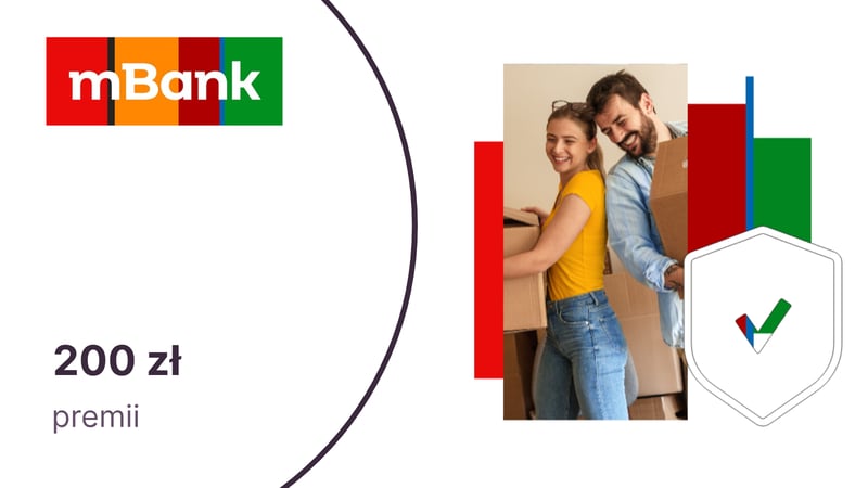 200 zł za ubezpieczenie nieruchomości dla posiadaczy konta osobistego w mBanku
